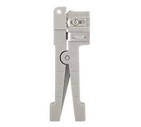 Bewinner Stripper de Chaqueta de Fibra Óptica Herramienta de Corte de Cable Coaxial Separador de Alambre 45-162, 45-163, 45-162 45-163(Gris)