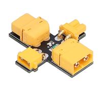 Bewinner Tapón de Humo Fusible Enchufe de Seguridad Protección contra Cortocircuitos para XT30 XT60 Prueba de Instalación con Fusible Reiniciable Indicador LED 1A Disparo 0.5A Retención