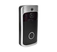 Bewinner V5 WiFi Video Doorbell Camera, 720P HD 2.4G Wireless Doorbell Camera Built In Mic, IP65 Impermeable Visión Nocturna PIR Detección de Movimiento Timbre para Hogar/Apartamento/Smartphone