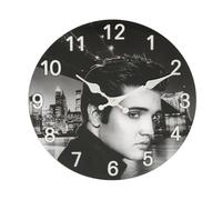 Beyond Happy Elvis Presley - Reloj de pared (30 cm de diámetro)