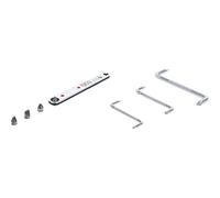 BGS 115 | Carraca especial para puntas, ultra delgada | hexágono interior 6,3 mm (1/4") | incl. 4 puntas especiales & BGS Diy 7982 | Juego de destornilladores acodados | planos/de cruz | 3 piezas