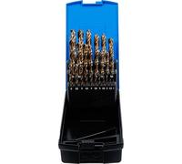 BGS 116 | Juego de brocas espirales | HSS-G M35 acero al cobalto | 1 - 13 mm | 26 piezas
