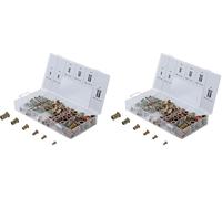 BGS 14126 | Surtido de tuercas remachables | acero cincado | 150 piezas (Paquete de 2)