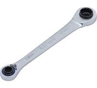 BGS 30818 | Llave de estrella con carraca "4 en 1" | 10 x 12, 14 x 17 mm
