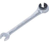 BGS 30840 | Llave combinada con carraca | abierta | 10 mm