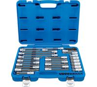 BGS 5184: Juego especial de adaptadores para vehículos, con medidas de 6,3 (1/4") y 12,5 (1/2"), 38 piezas.