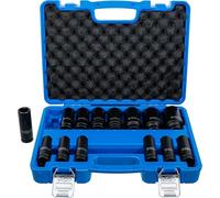 BGS 5207 | Juego de llaves de vaso de impacto hexagonal | entrada 12,5 mm (1/2") | 10 - 32 mm | 14 piezas
