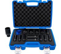 BGS 5209 | Juego de llaves de vaso de impacto Gear Lock | entrada 12,5 mm (1/2") | 10 - 32 mm | 14 piezas