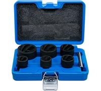 BGS 5268 | Juego de llaves de vaso de perfil en espiral/ extractores de tornillos | entrada 12,5 mm (1/2") + 20 mm (3/4") | 22 - 41 mm | 6 piezas