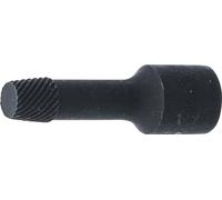 BGS 5281-10 | Llave de vaso de perfil en espiral / extractor de tornillos | entrada 10 mm (3/8") | 10 mm
