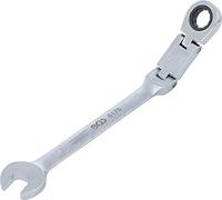 BGS 6176 | Llave combinada con carraca de doble articulación | angulable | 16 mm