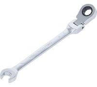 BGS 6708 | Llave combinada con carraca | ajustable 90° | 8 mm