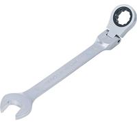 BGS 6719 | Llave combinada con carraca | ajustable 90° | 19 mm