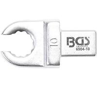 BGS 6904-10 | Llave de anillo insertable | abierta | 10 mm | Sujeción 9 x 12 mm