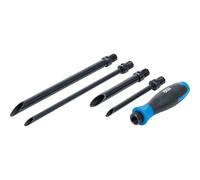 BGS 70017 | Juego de punzones perforadores para la instalación de cables | 4 piezas