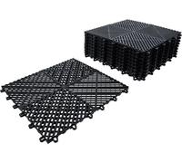 BGS 74546 | Juego de azulejos de plástico | sistema de clic | 400 x 400 x 18 mm | 10 piezas