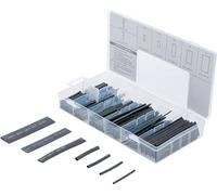BGS technic KG Surtido de fundas termorretráctiles 8042 negro 127 piezas
