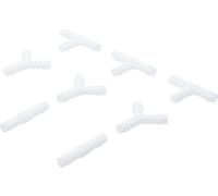 BGS 8790-10 | Conectores para mangueras de caucho y plástico | resistente al combustible | 10 mm | 8 piezas