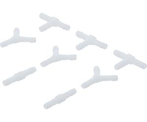 BGS 8790-3 | Conectores para mangueras de caucho y plástico | resistente al combustible | 3 mm | 8 piezas