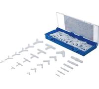 BGS 8790 | Conectores para mangueras de caucho y plástico | resistente al combustible | 100 piezas