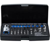 BGS 9170 | Juego de extractores de tornillos | para perfil en T (para Torx) defectuoso T10 - T55 | 11 piezas