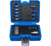 BGS 9173-1 | Juego de extractores de tornillos | para hexágono interior 1,5-10 mm/perfil T (para Torx) | T10 - T55 | 19 piezas