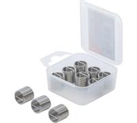 BGS 9437-1 | Insertos roscados de repuesto | M12 x 1,0 mm | 10 piezas | Longitud: 11,5 mm. Para kits de reparación de roscas