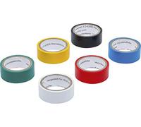 BGS Diy 3024 | Juego de cintas adhesivas de colores multiuso | 19 x 3,5 m | 6 piezas