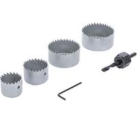 BGS Diy 50310 | Juego de coronas de corte | Ø 32 - 54 mm | 24 mm de profundidad | 6 piezas