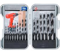 BGS Diy 50817 | Juego de brocas para madera | 3 - 10 mm | 15 piezas