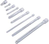 BGS technic KG - Juego de extensiones basculantes BGS Diy 6113, 6,3/10/12,5 mm - 9 piezas