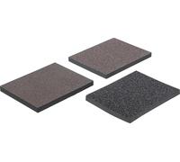BGS Diy 80821 | Juego de esponjas abrasivas | K 46, 80, 120 | 3 piezas