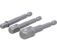 BGS technic – Juego de adaptadores para taladros eléctricos BGS Diy 8204 – 6,3/10/12,5 mm – 3 piezas