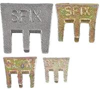 BGS Diy 86674 | Surtido de cuñas con garra | tipo S-Fix | 4 piezas