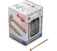 BGS Diy 88030 - Tornillos multiusos, perfil en T (para Torx) T25, 5,0 x 100 mm, 1 kg / 120 unidades