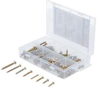 BGS Diy 88191 | Surtido de tornillos multiusos | cabeza con punta en cruz PZ2 | 120 piezas