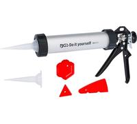 BGS Diy 90111 | Prensa de cartuchos de aluminio | con juego de alisador | 5 piezas