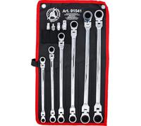 BGS DIY Juego de llaves fijas de carraca Ref. 91541 - 8-19 mm, 10 piezas