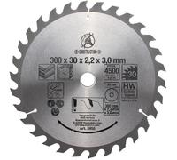 BGS Sierra Circular De Carburo DIY | Ø 300 X 30 X 3,2 Mm | 30 Dientes - 3955
