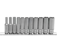 BGS Steckschlüssel-einsatz-satz Hexagonal, Profundidad 6,3 MM (1/4")