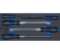BGS technic, Bandeja de herramientas 1/3: Juego de limas para maquinistas, 1,03 kg