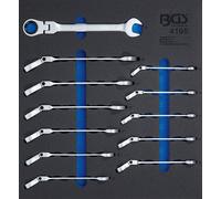 BGS technic: Bandeja para herramientas 2/3, juego de llaves combinadas tipo palanca, 1,88 kg