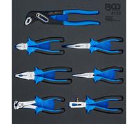 BGS technic: Bandeja para herramientas, modelo 2/3. Incluye juego de alicates. Dimensiones: 1844 mm. Peso: 1,84 kg