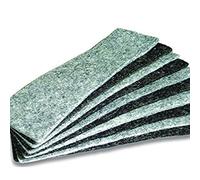 Bi-Office AA1020 - Borrador de pizarra blanca y soporte, color gris