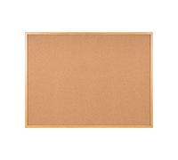 Bi-Office Earth Executive - Tablero de Corcho de Marco de MDF Roble, 120 x 90 cm
