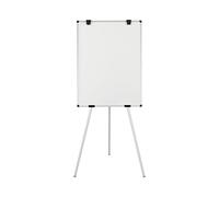 Bi-Office Earth Kyoto Flipchart trípode caballete magnético, 70 x 100 cm (tamaño europeo), superficie de acero lacado borrado en seco, marco de aluminio