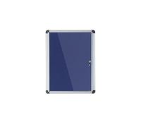 Bi-Office Enclore - Vitrina extra de fieltro, 710 x 971 / 9 - A4, color azul