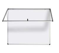 Bi-Office Enclore - Vitrina magnética con bisagras en la parte superior y Cerradura, 874 x 603 mm - 8x A4