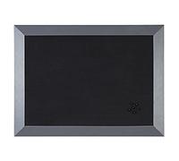 Bi-Office Kamashi - Tablón de anuncios, 90 x 60 cm, color gris oscuro