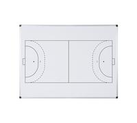 Bi-Office Maya Pizarra magnética de balonmano impresa - 600x900mm - Superficie de acero lacado con marco de aluminio